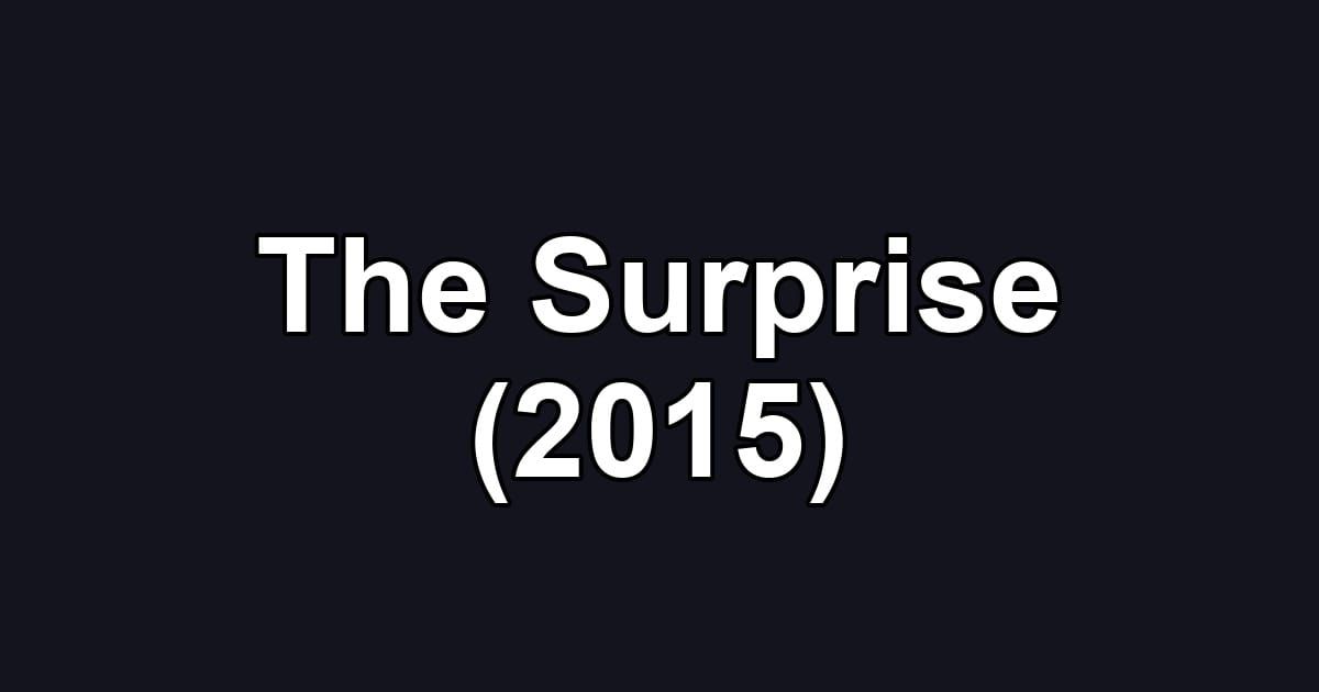 The Surprise (2015)