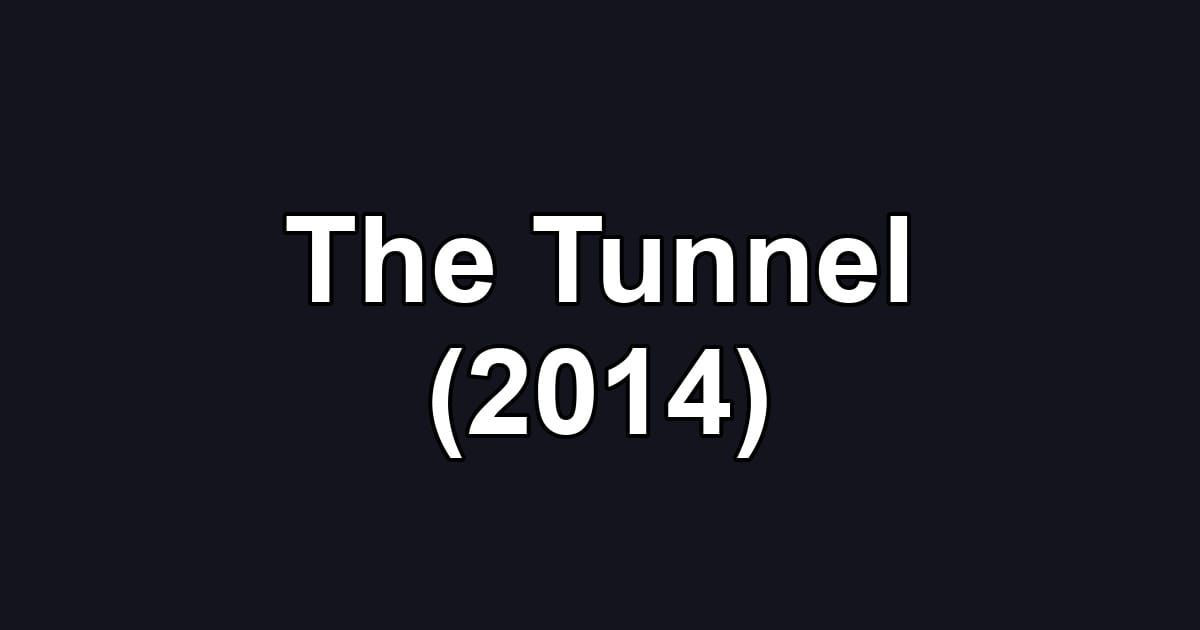 The Tunnel (2014)