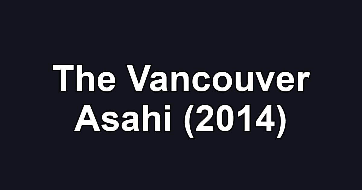 The Vancouver Asahi (2014)