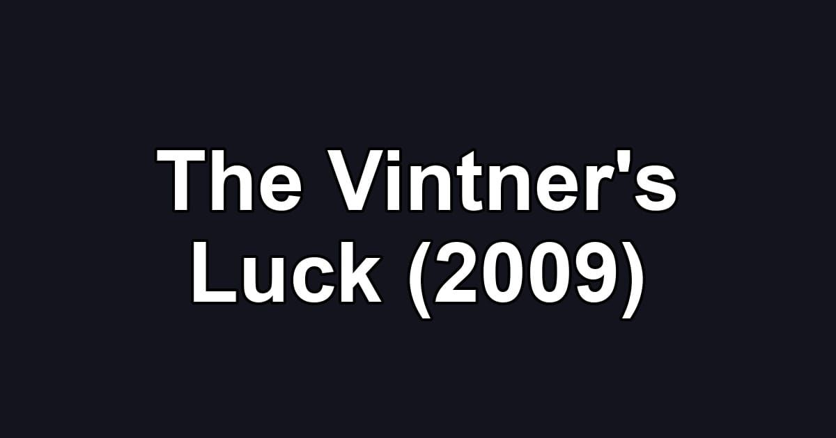 The Vintner's Luck (2009)
