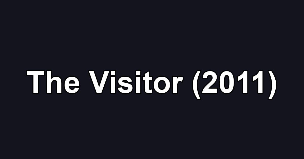 The Visitor (2011)
