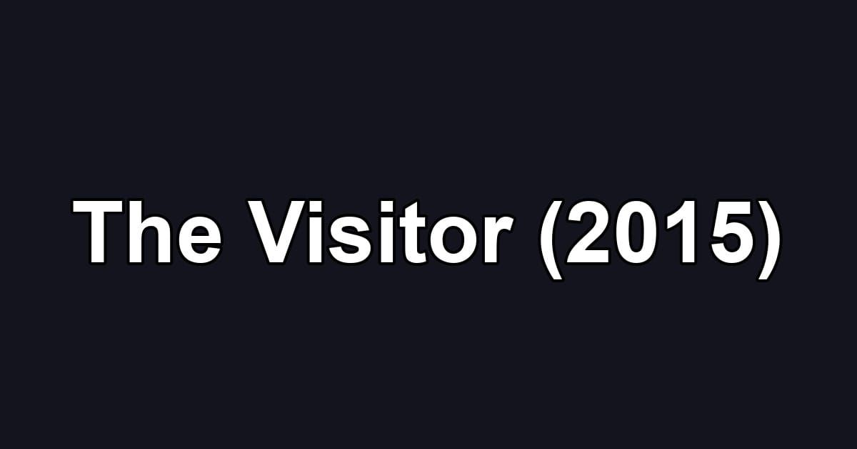 The Visitor (2015)