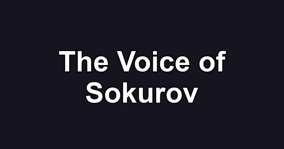 The Voice of Sokurov