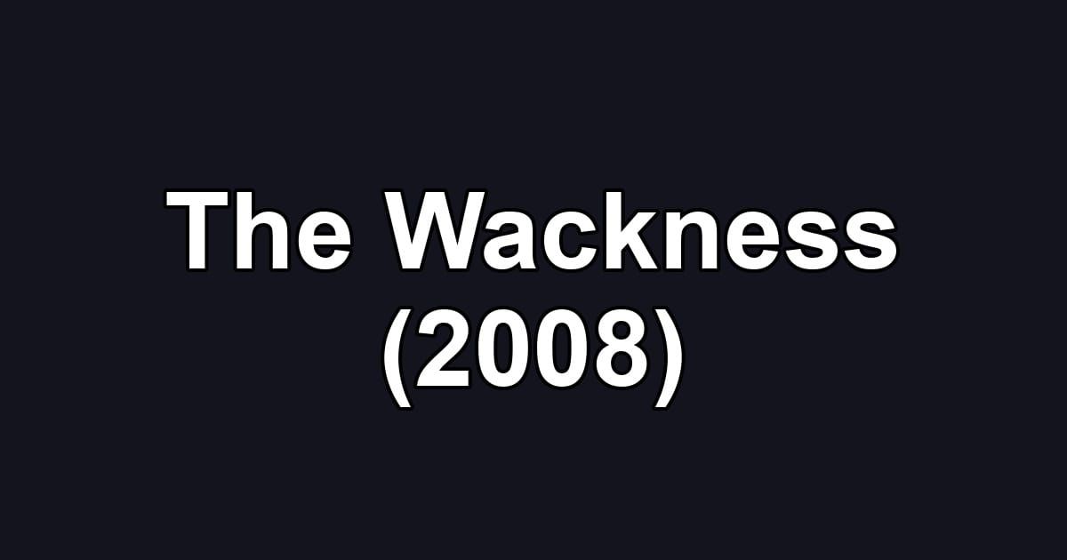The Wackness (2008)
