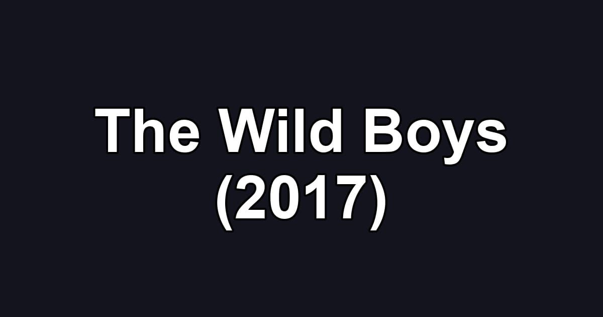 The Wild Boys (2017)