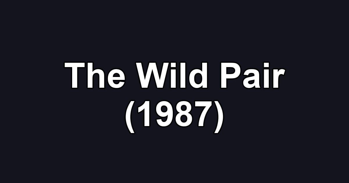 The Wild Pair (1987)