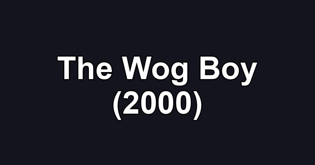The Wog Boy (2000)