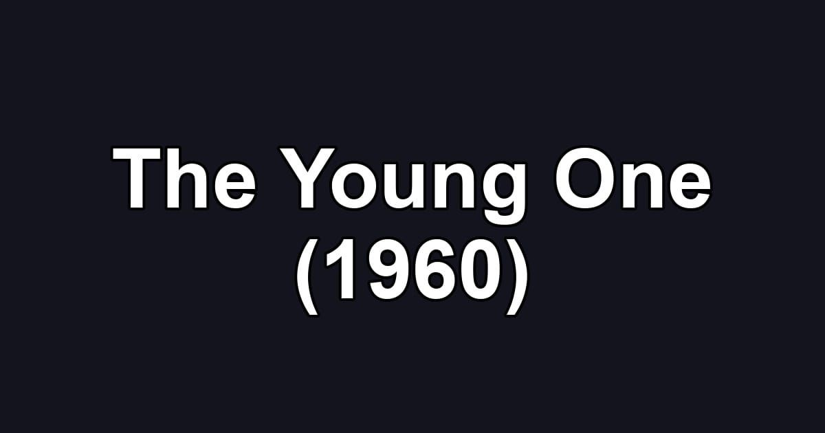 The Young One (1960)