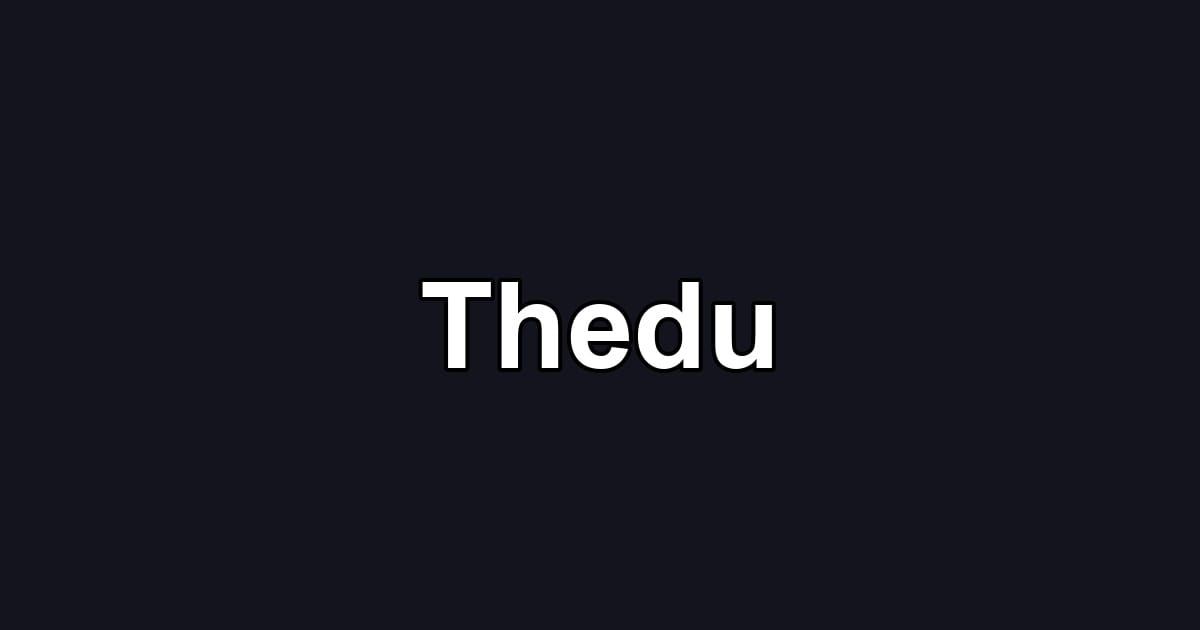 Thedu
