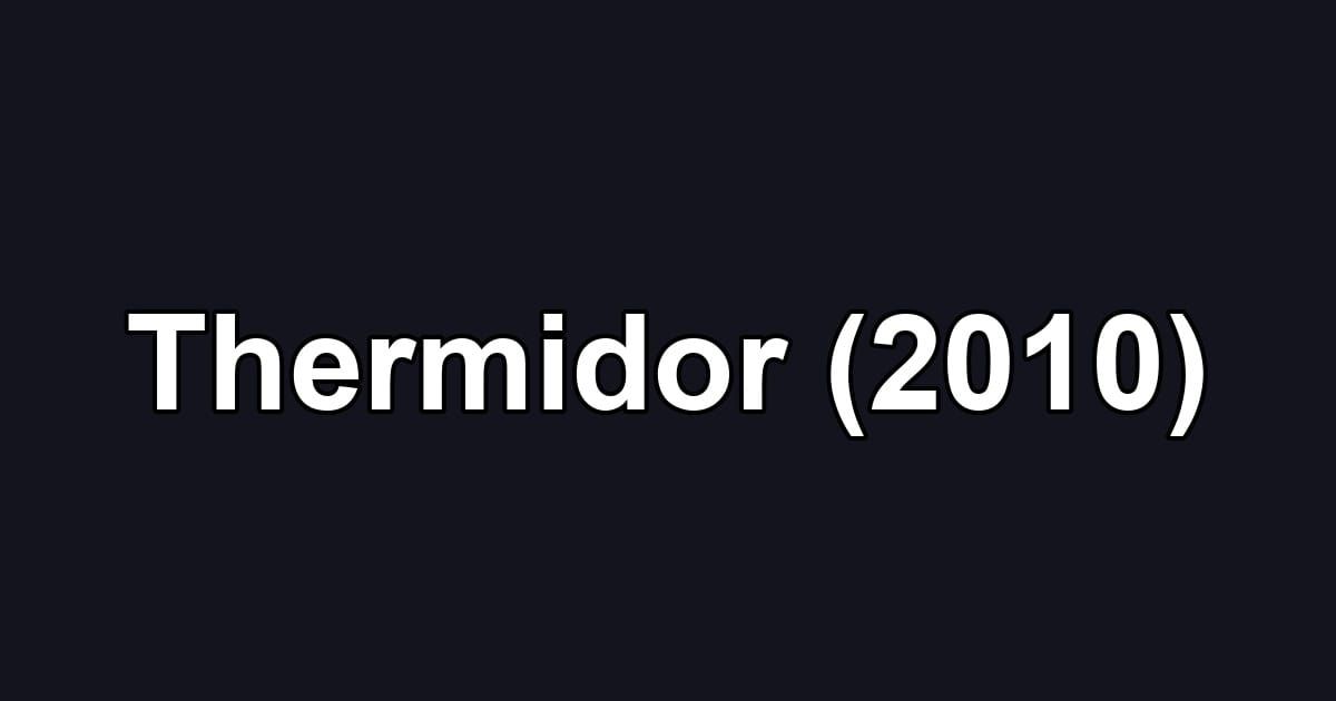 Thermidor (2010)