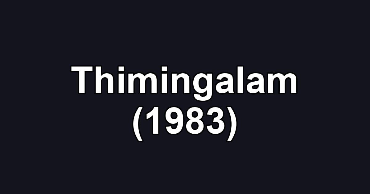 Thimingalam (1983)