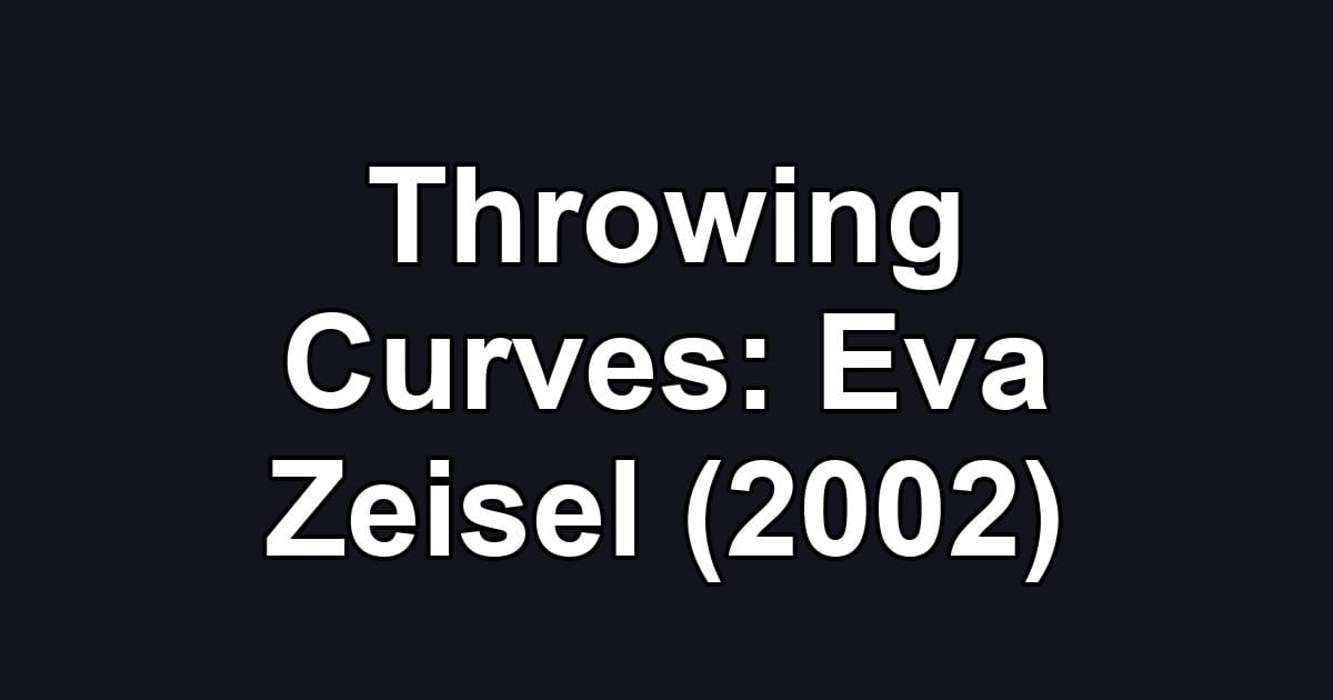 Throwing Curves: Eva Zeisel (2002)