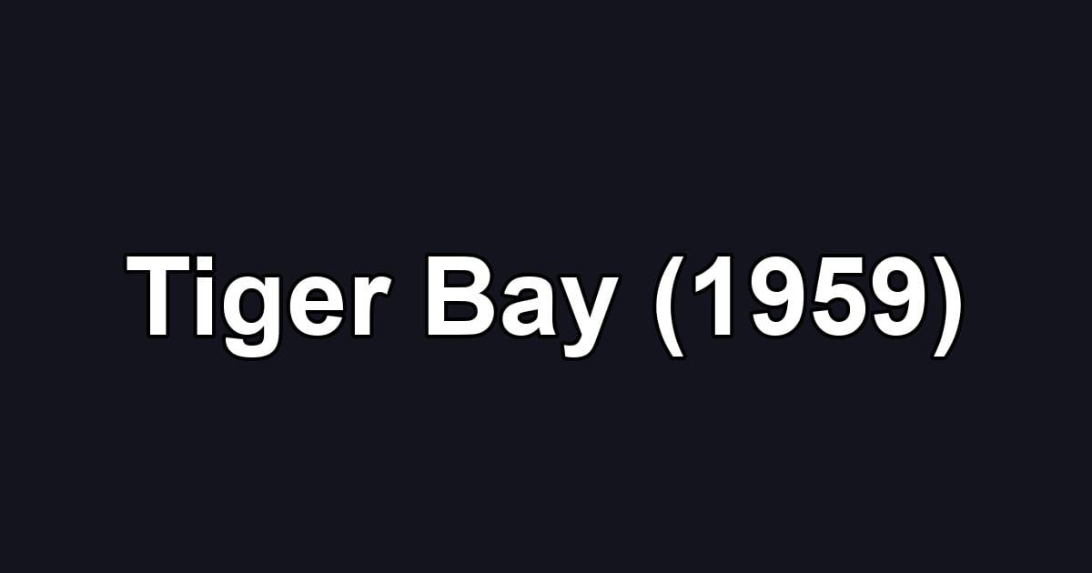 Tiger Bay (1959)