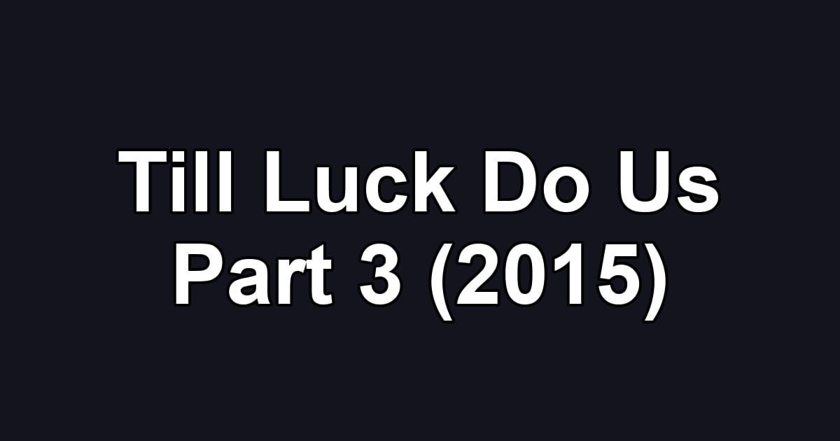 Till Luck Do Us Part 3 (2015)