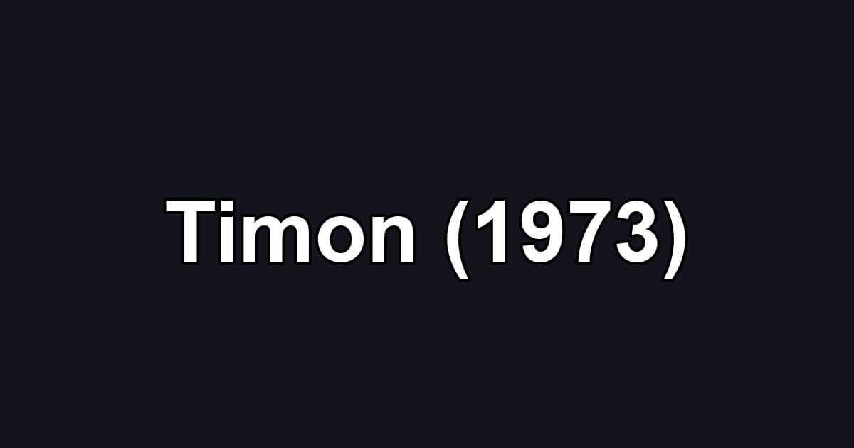 Timon (1973)