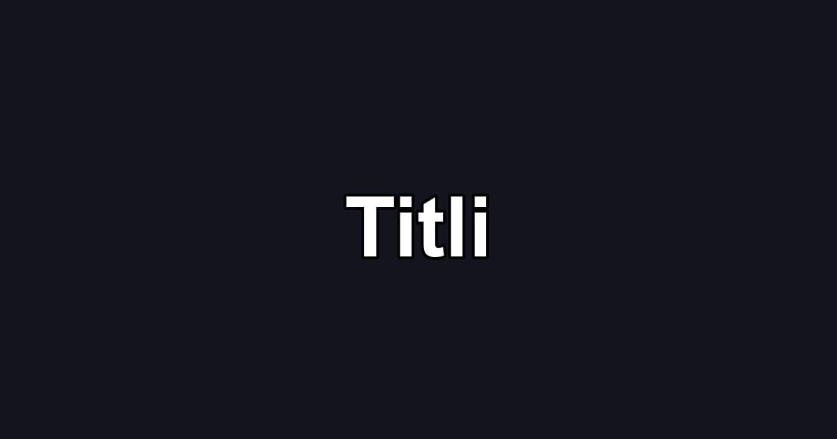 Titli