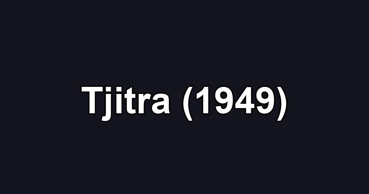 Tjitra (1949)