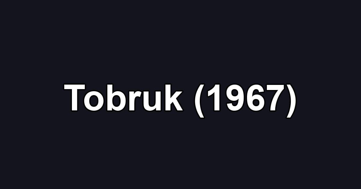 Tobruk (1967)