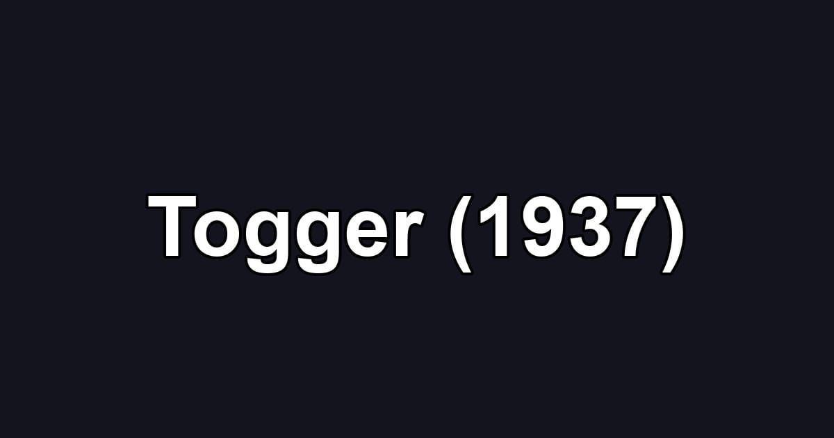 Togger (1937)
