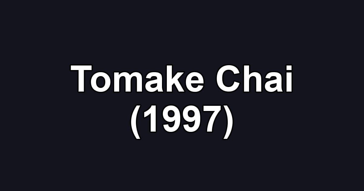 Tomake Chai (1997)