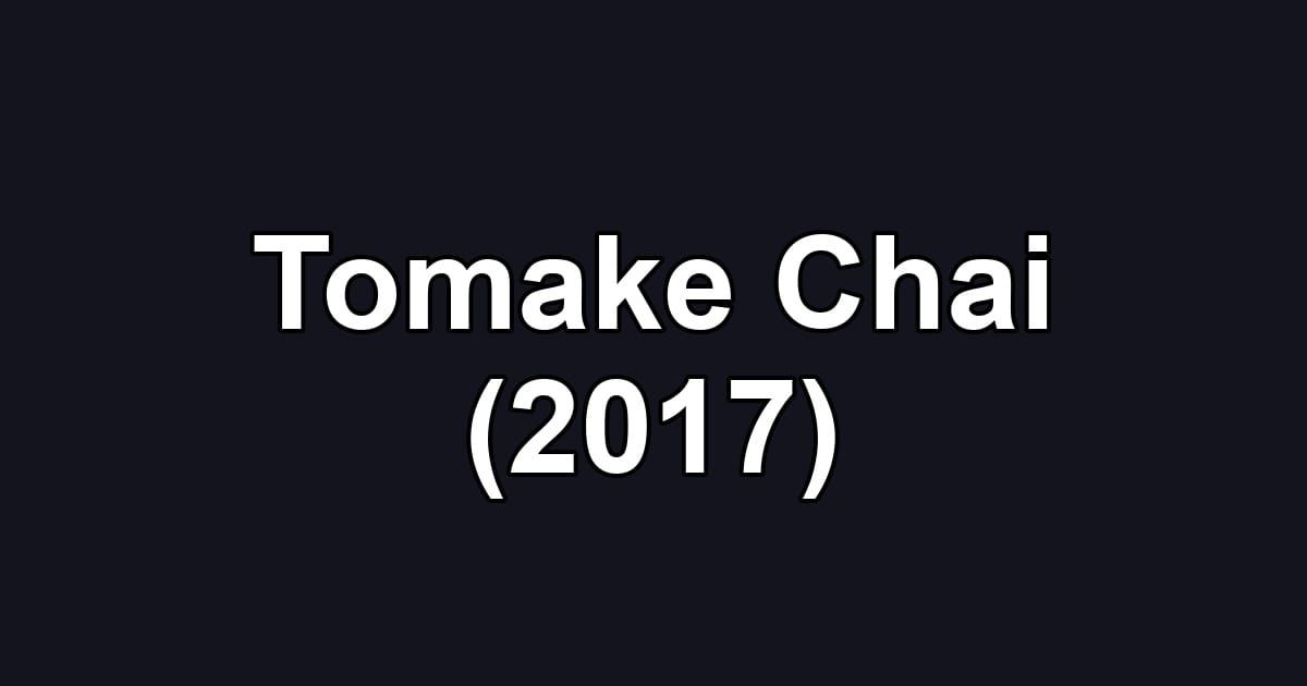 Tomake Chai (2017)