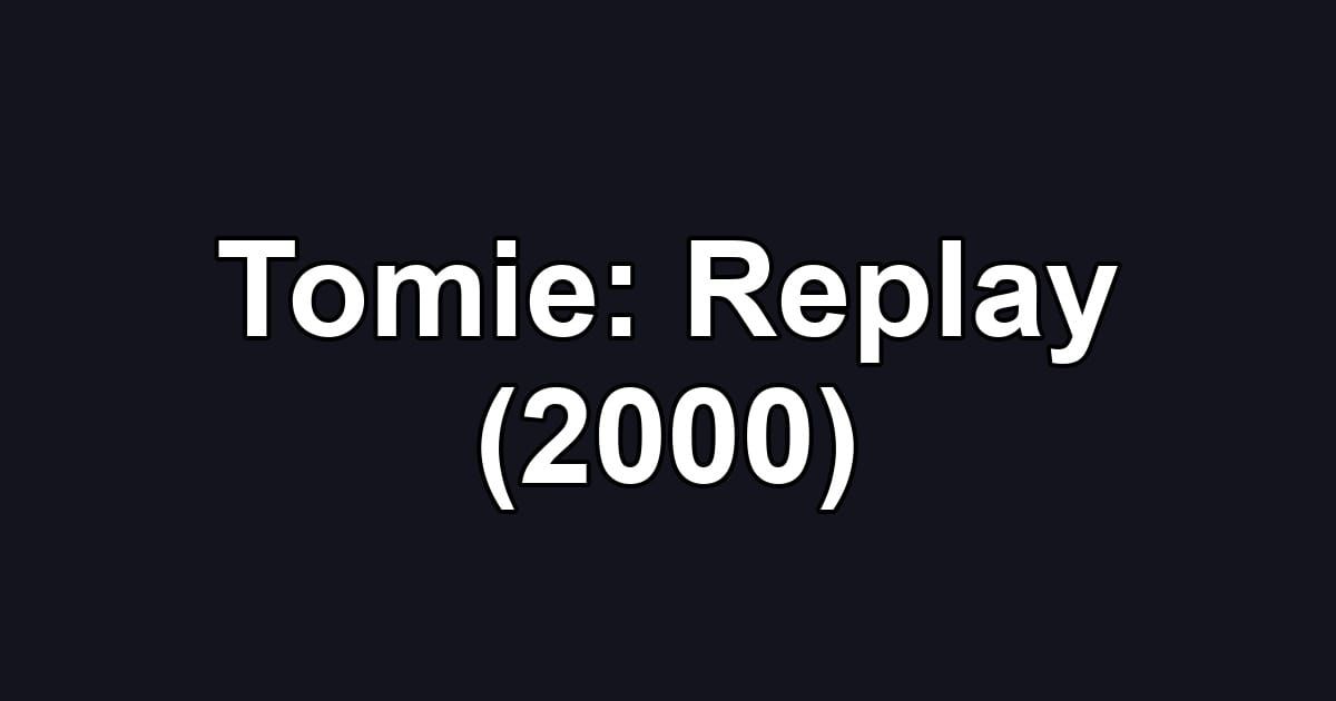 Tomie: Replay (2000)