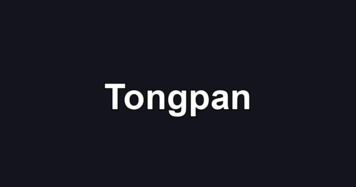 Tongpan