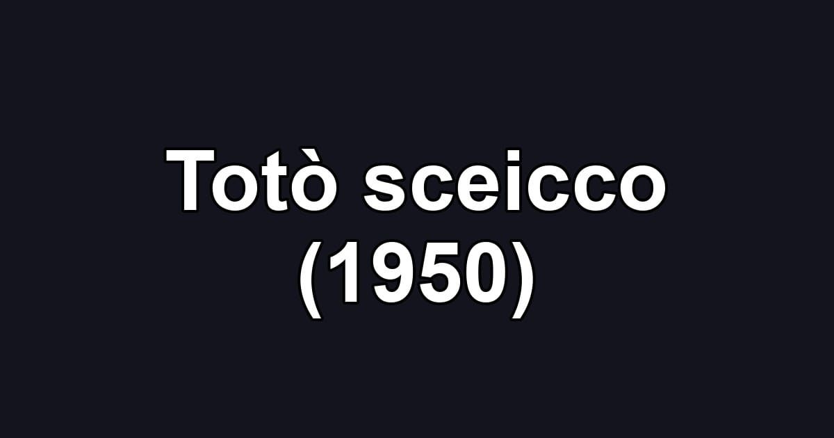 Totò sceicco (1950)