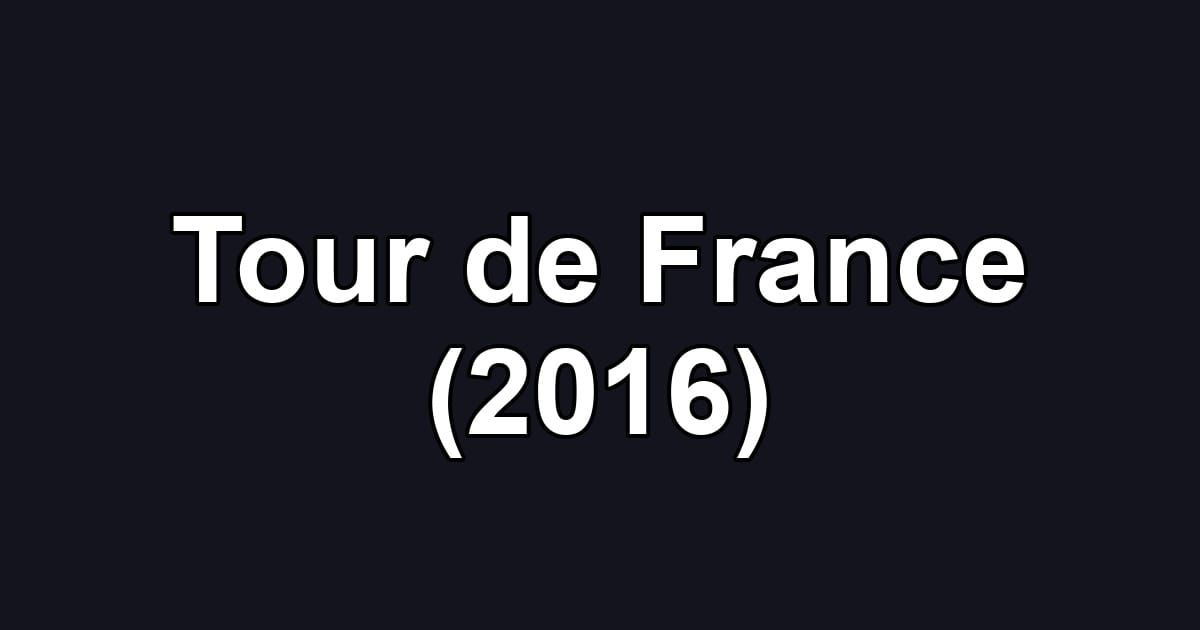 Tour de France (2016)