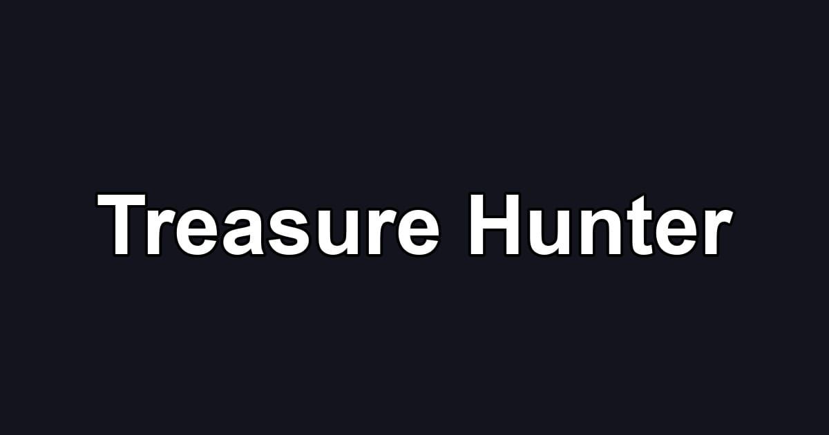 Treasure Hunter