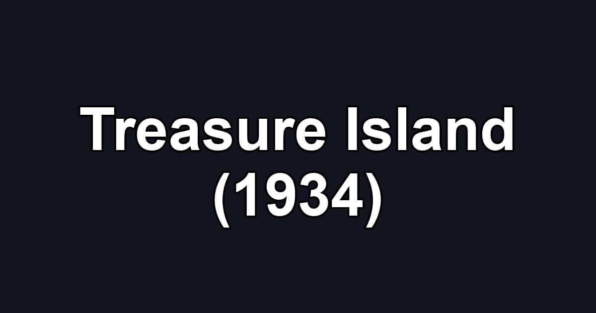 Treasure Island (1934)