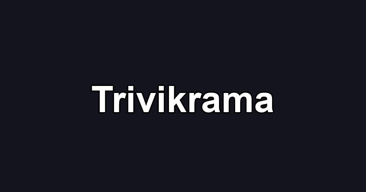 Trivikrama