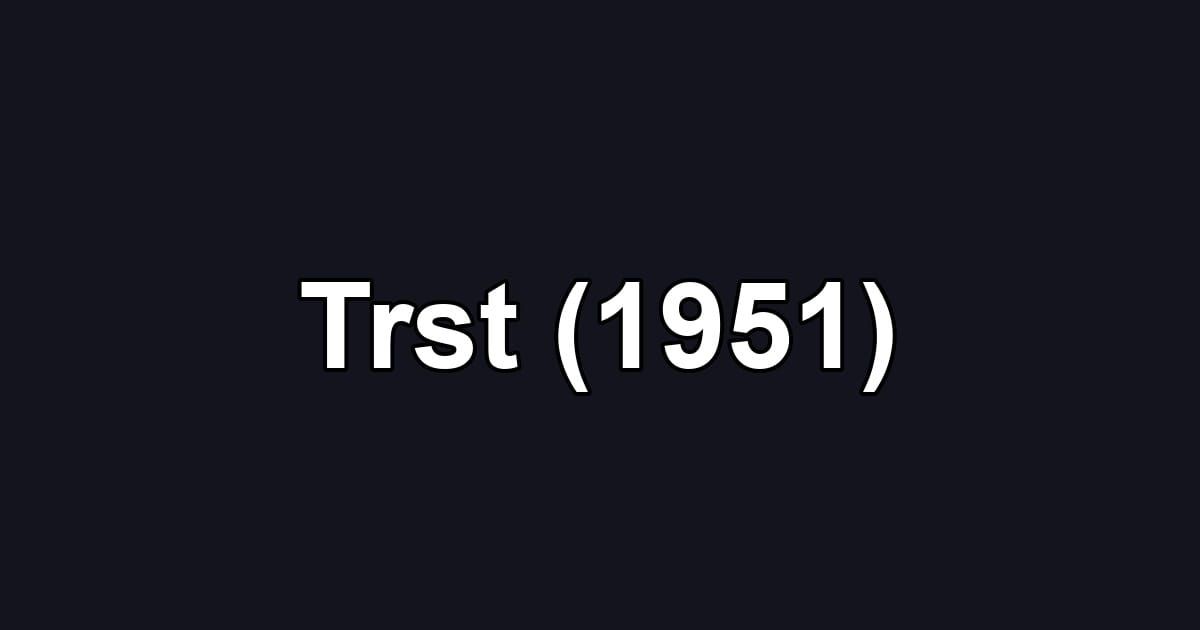 Trst (1951)