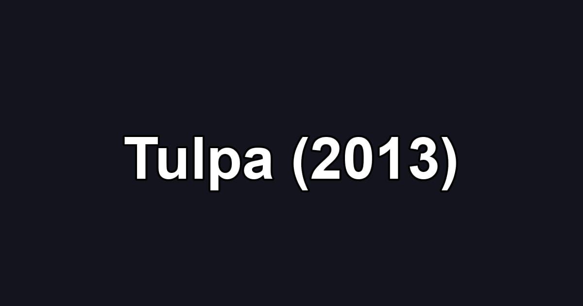 Tulpa (2013)