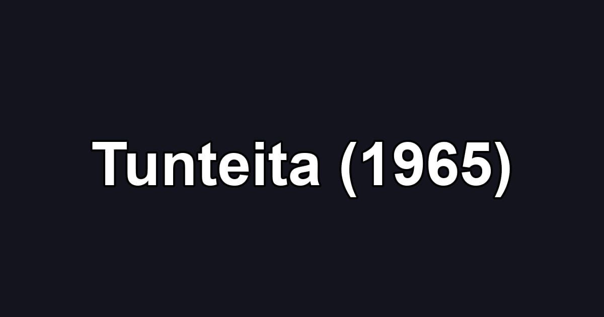 Tunteita (1965)