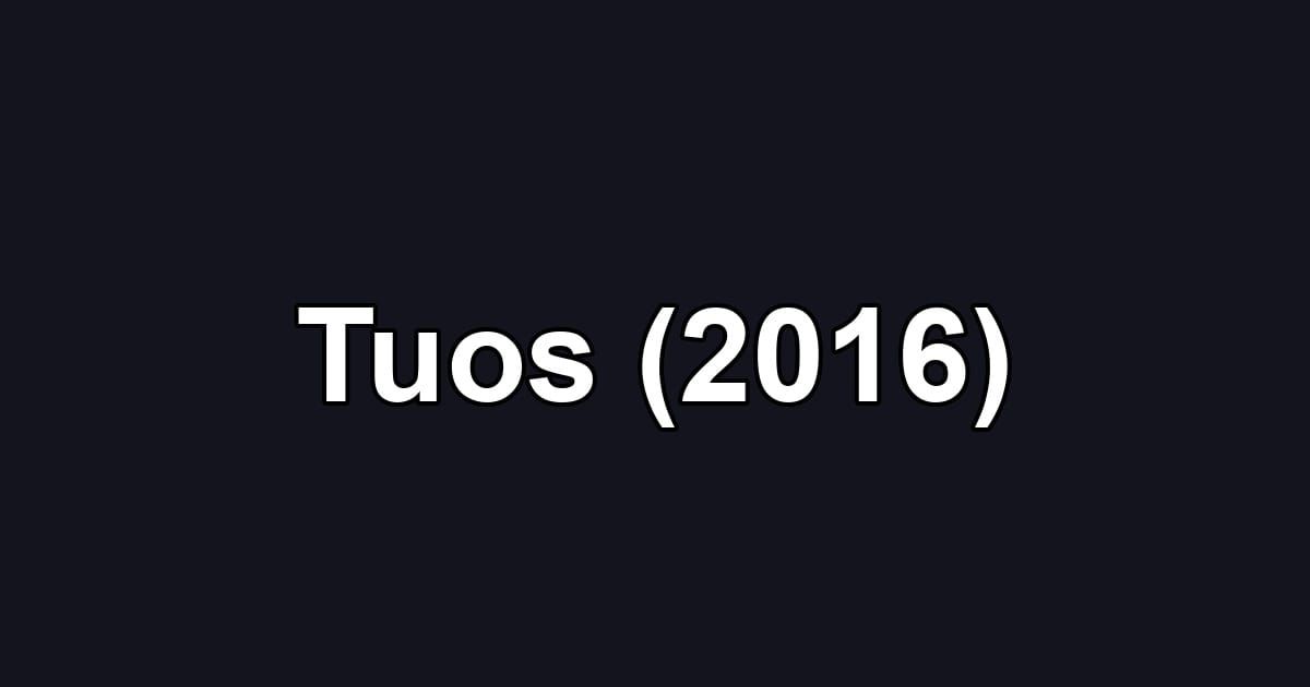 Tuos (2016)