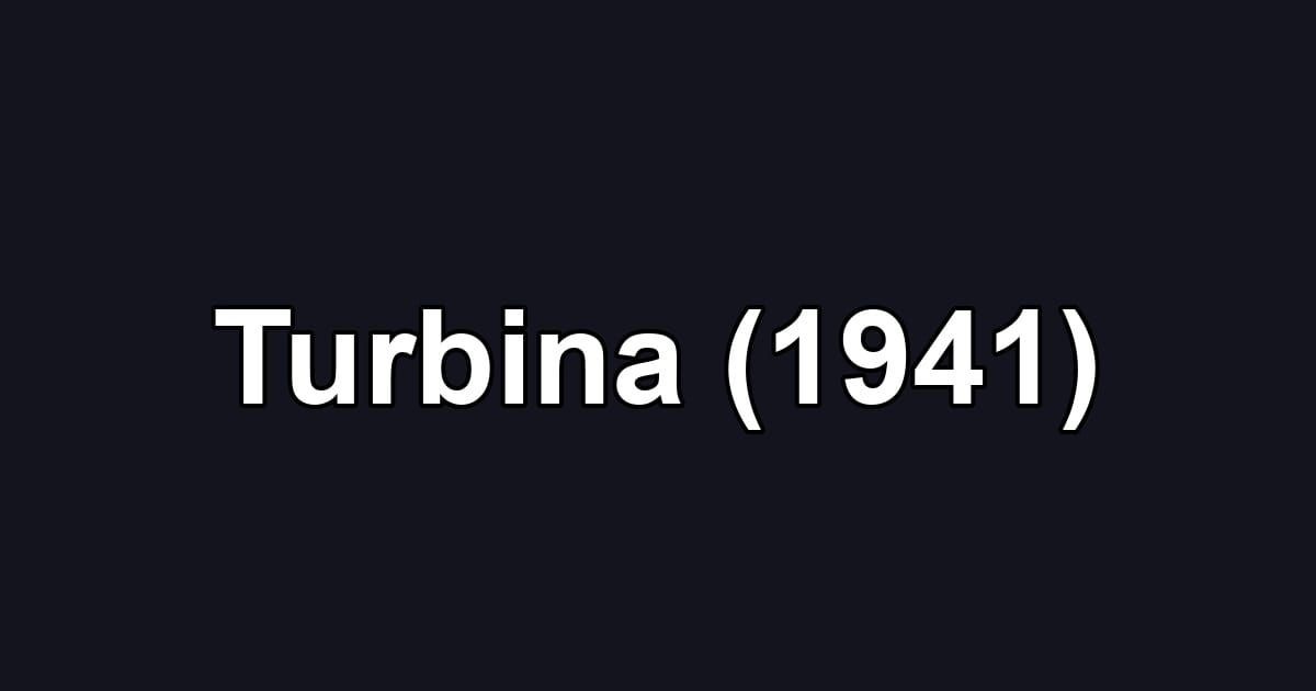 Turbina (1941)