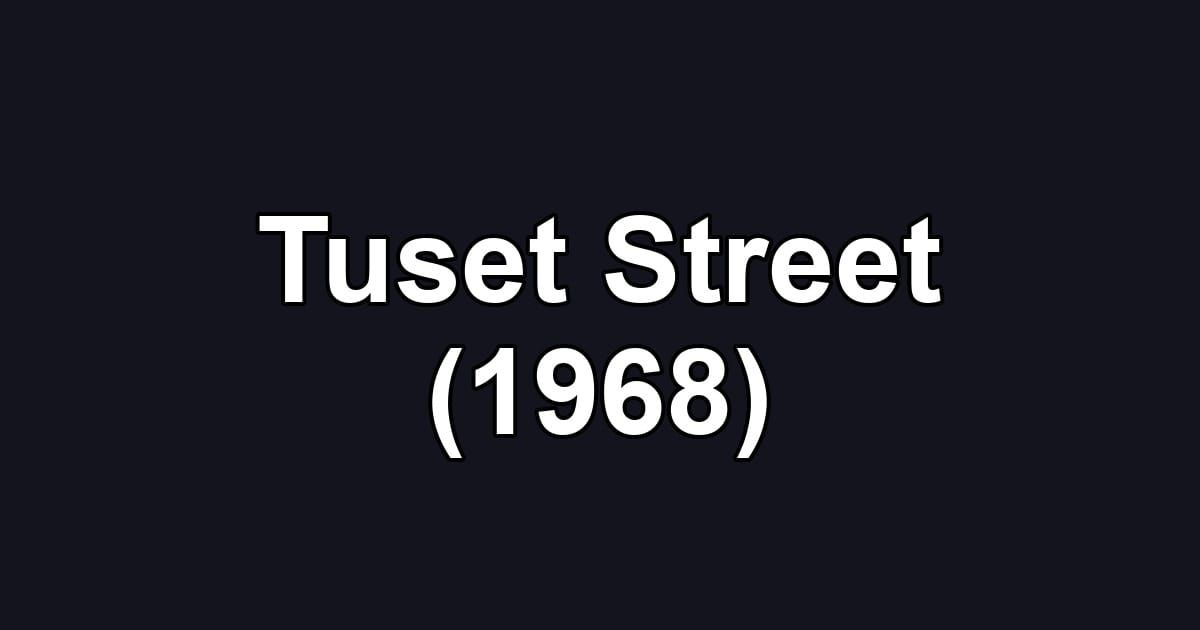 Tuset Street (1968)