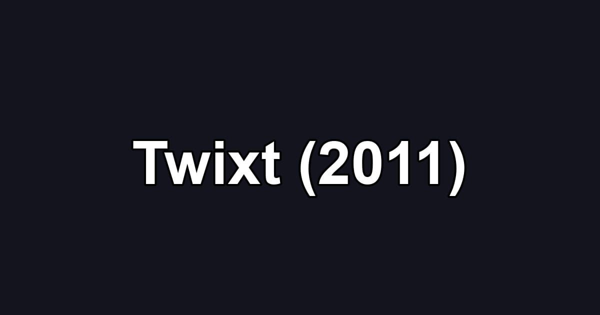 Twixt (2011)