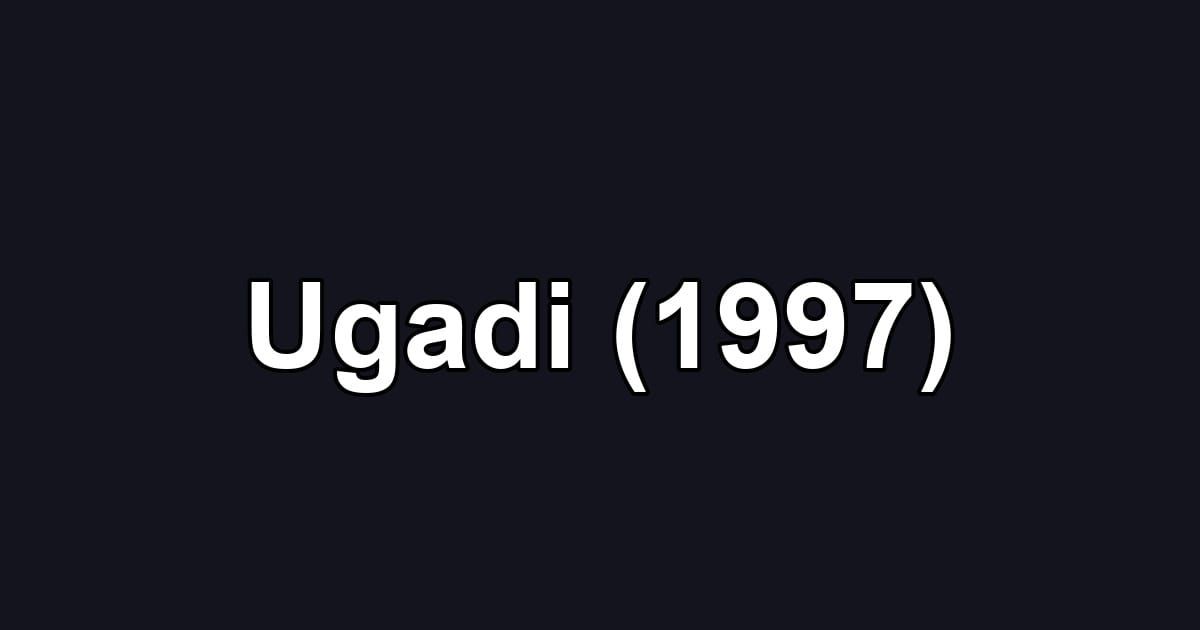 Ugadi (1997)