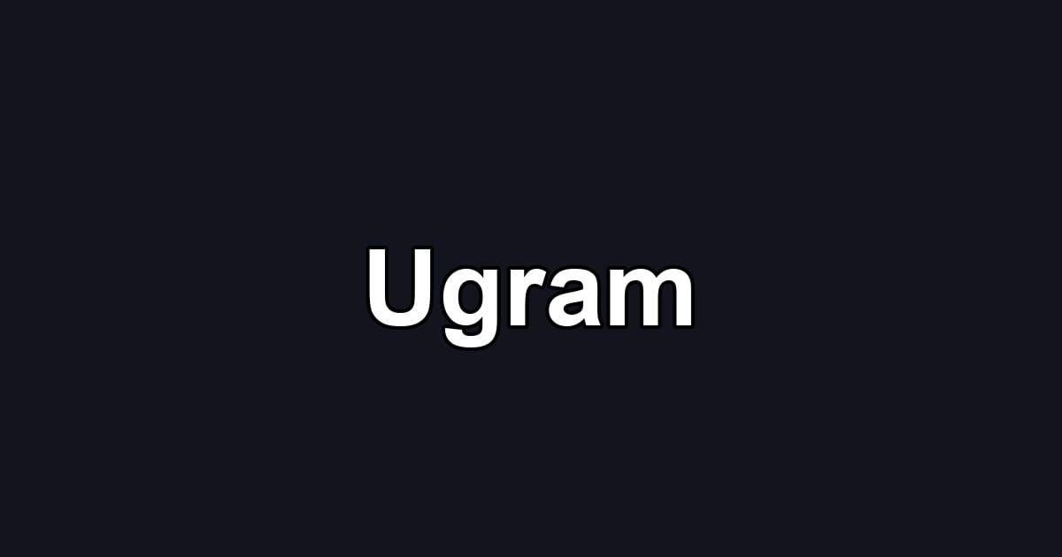 Ugram