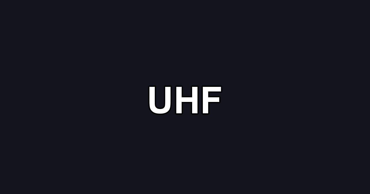 UHF