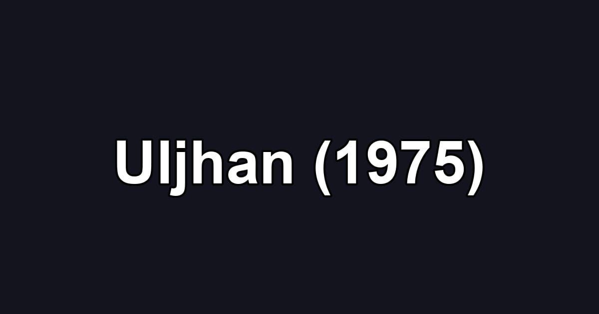 Uljhan (1975)