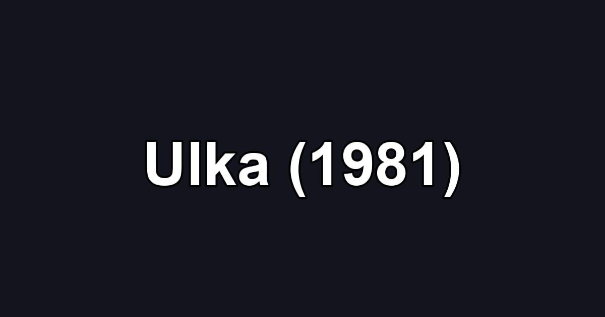 Ulka (1981)