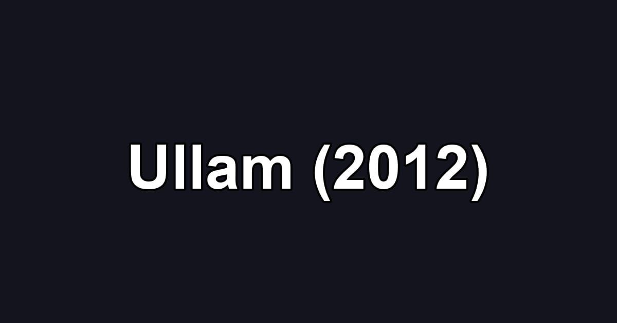 Ullam (2012)