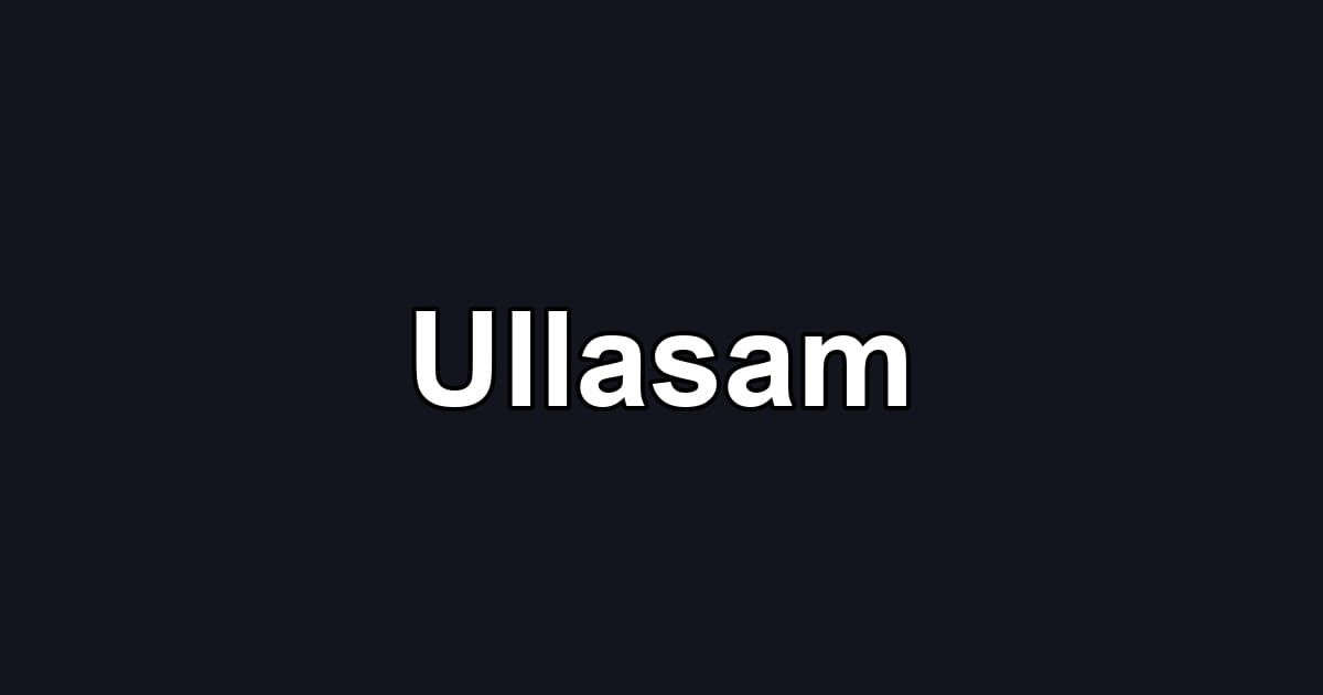 Ullasam