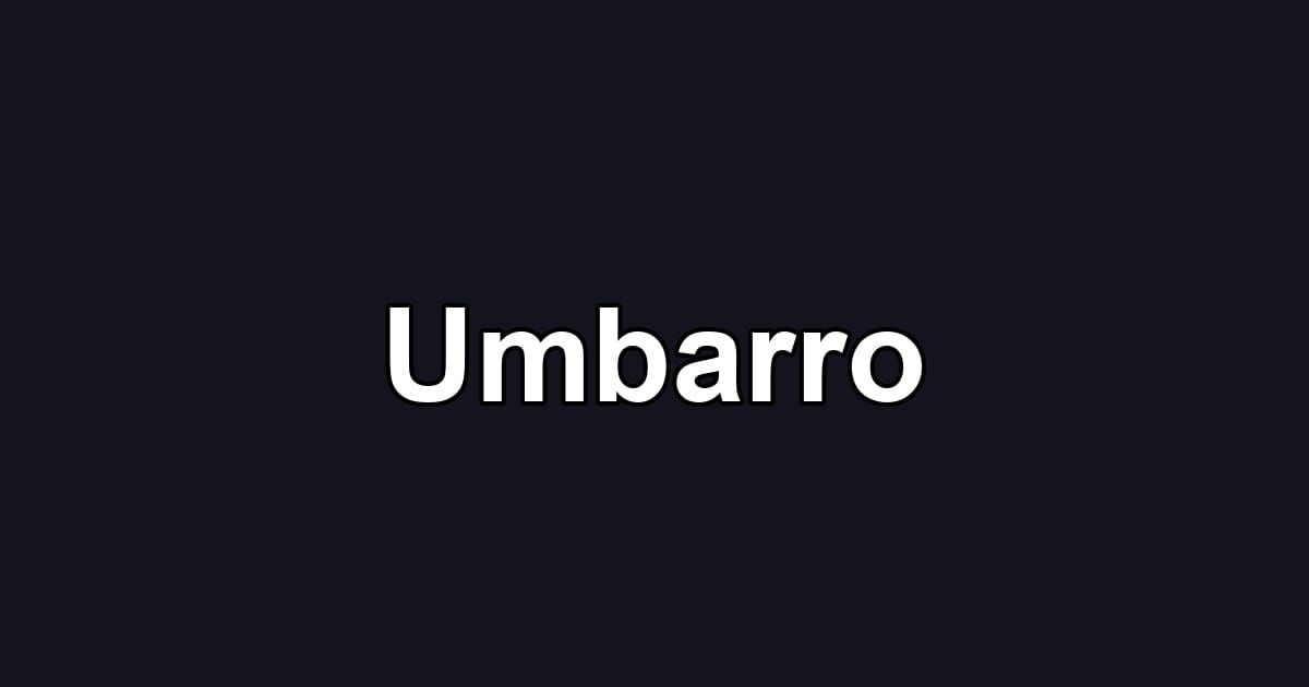 Umbarro