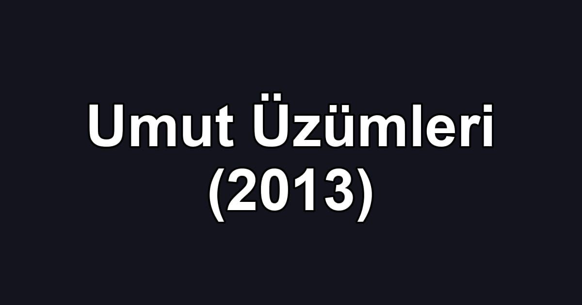Umut Üzümleri (2013)