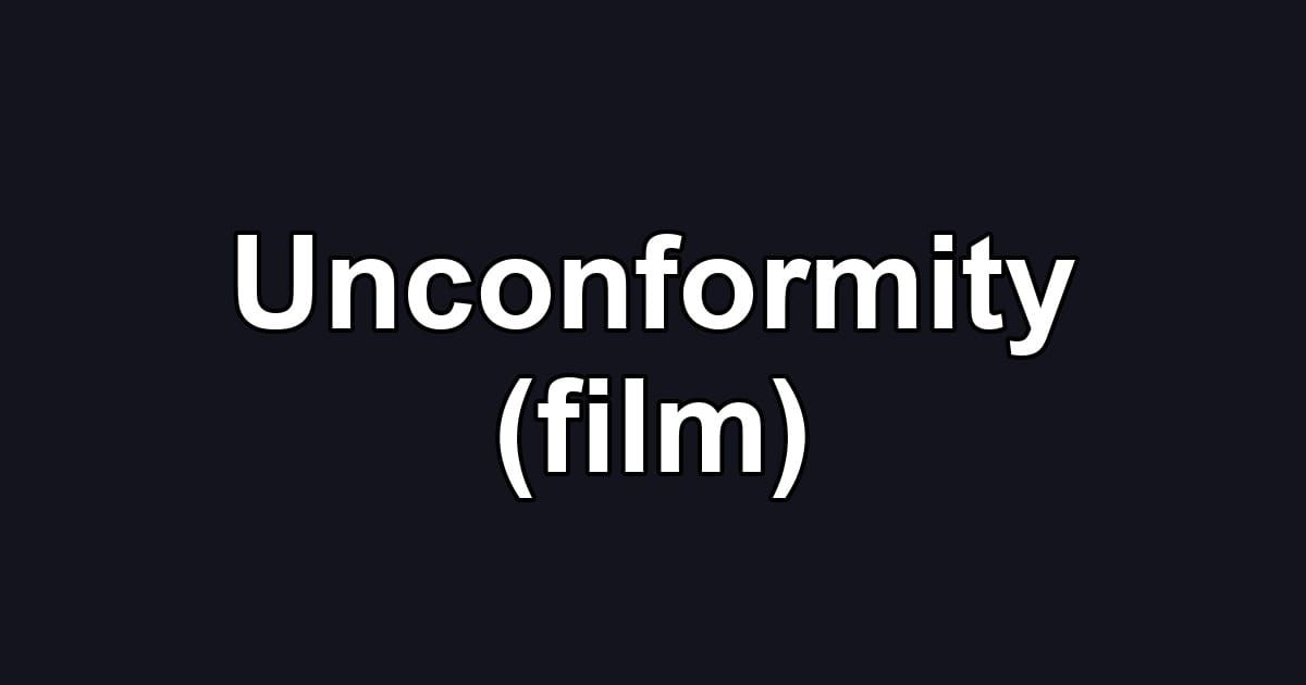 Unconformity (film)