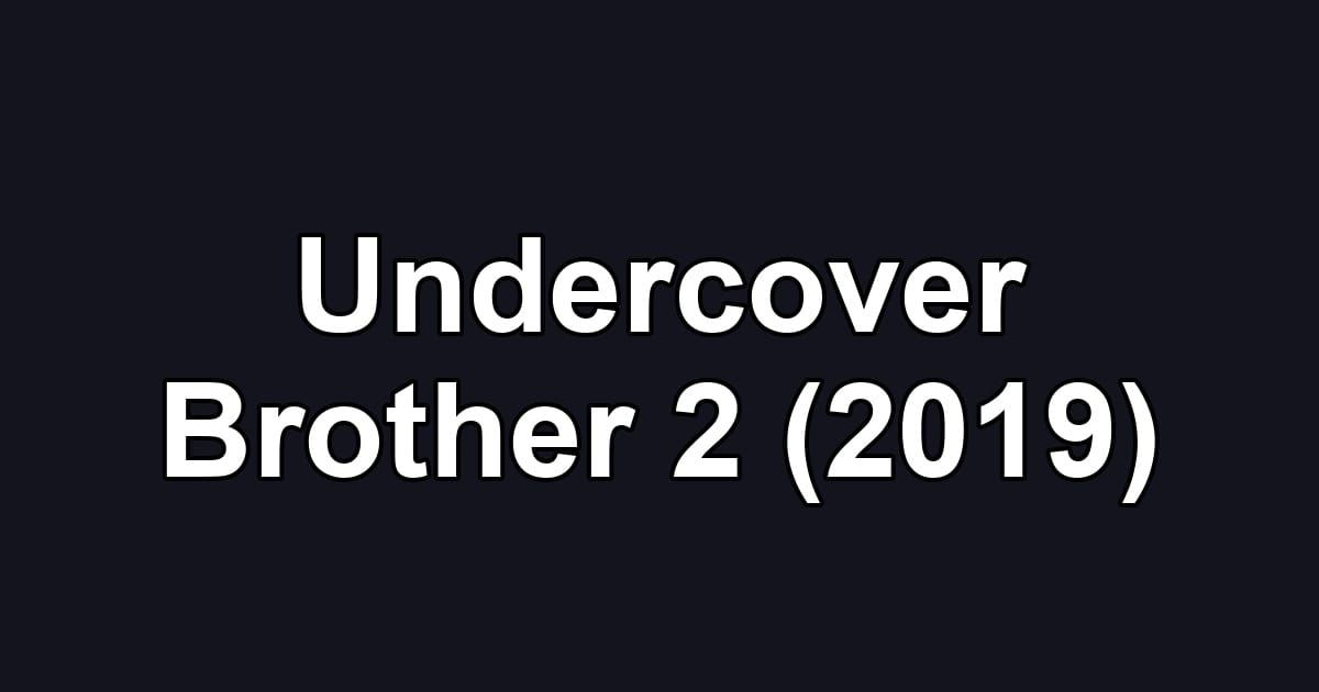 Undercover Brother 2 (2019)